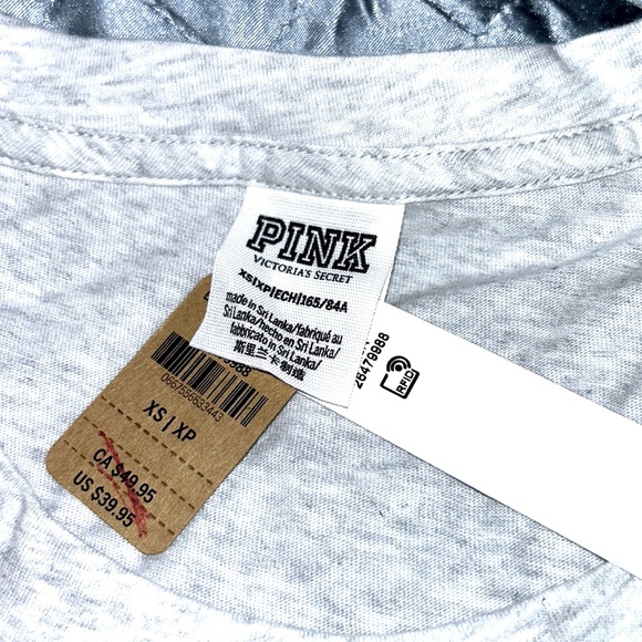 PINK BY Victoria's Secret Rainbow Shine T-Shirt - Picture 6 of 9